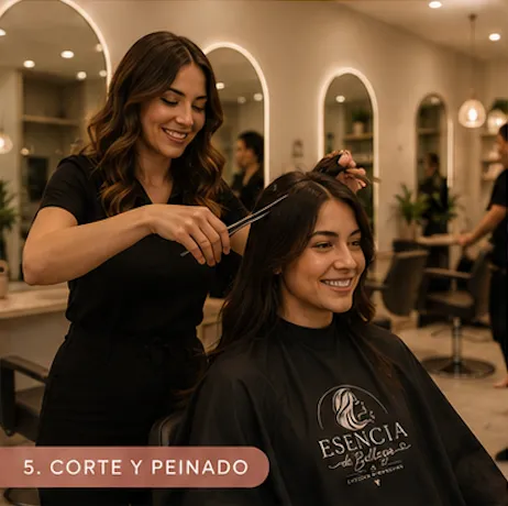 Corte y peinado