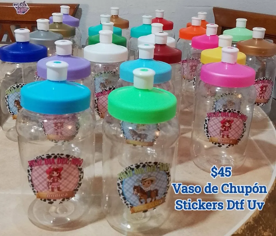 P-014 Vaso de Chupón o Cilindro con tapa de Chupón