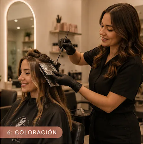 Mechas y balayage
