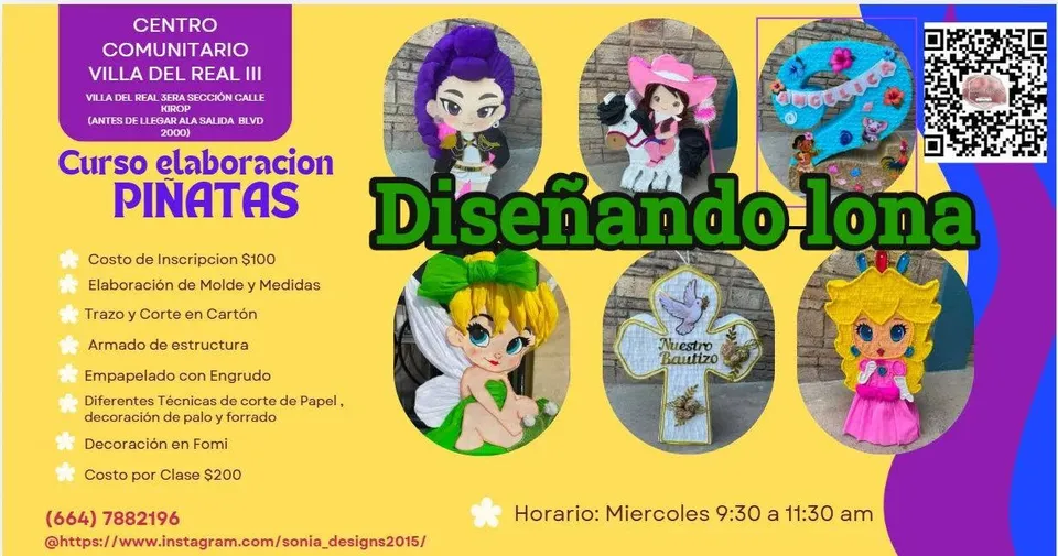 P-005 Lona Personalizada para Negocio o Evento especial