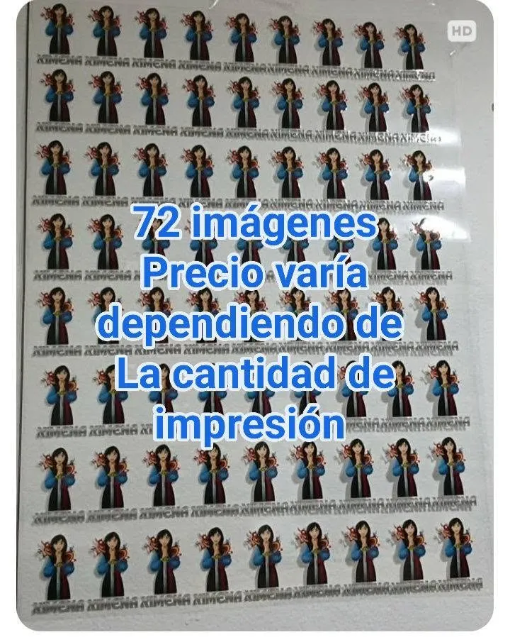 P-021 Stickers, Etiquetas o Calcomanías con DTF UV